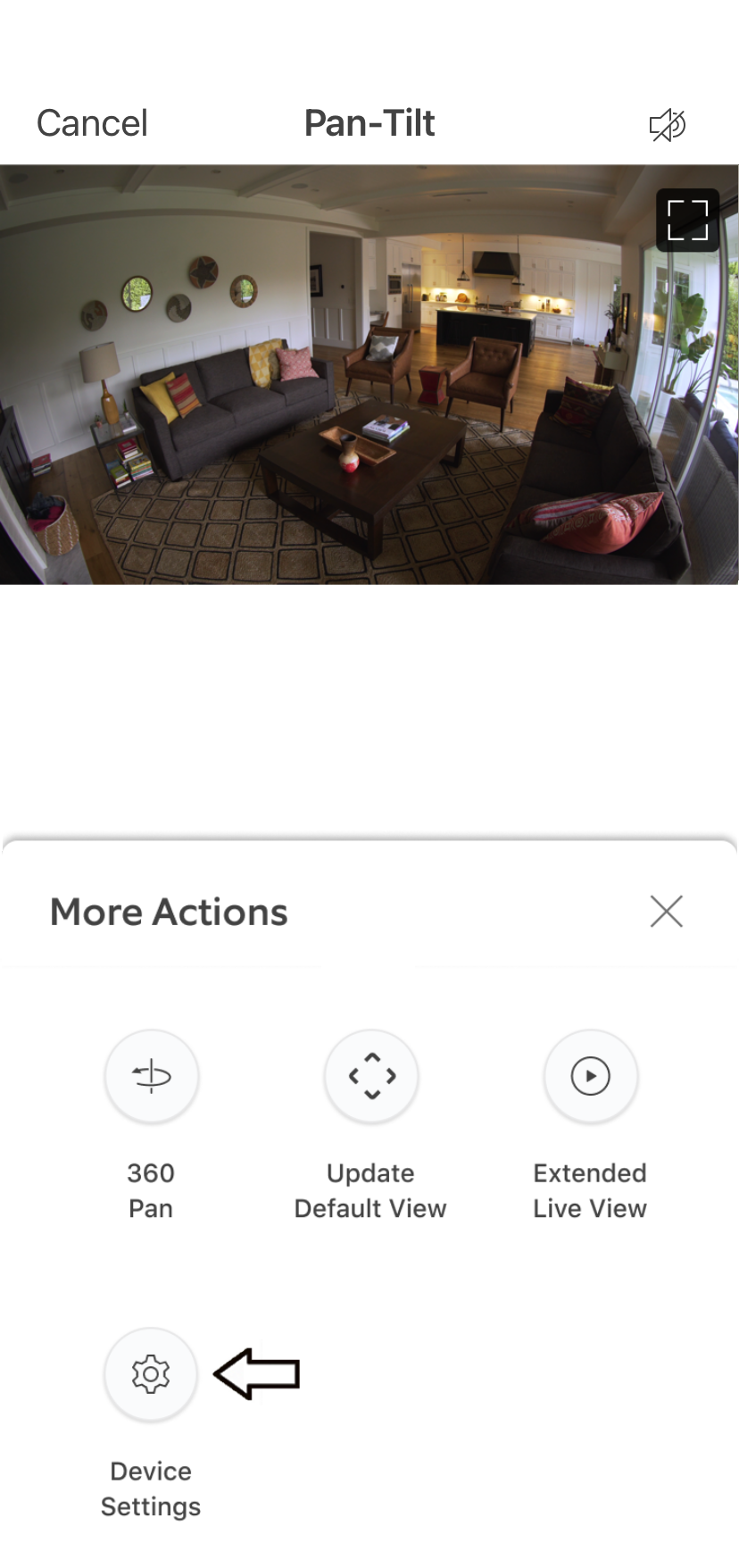 How to access your PanTilt settings — Blink Support