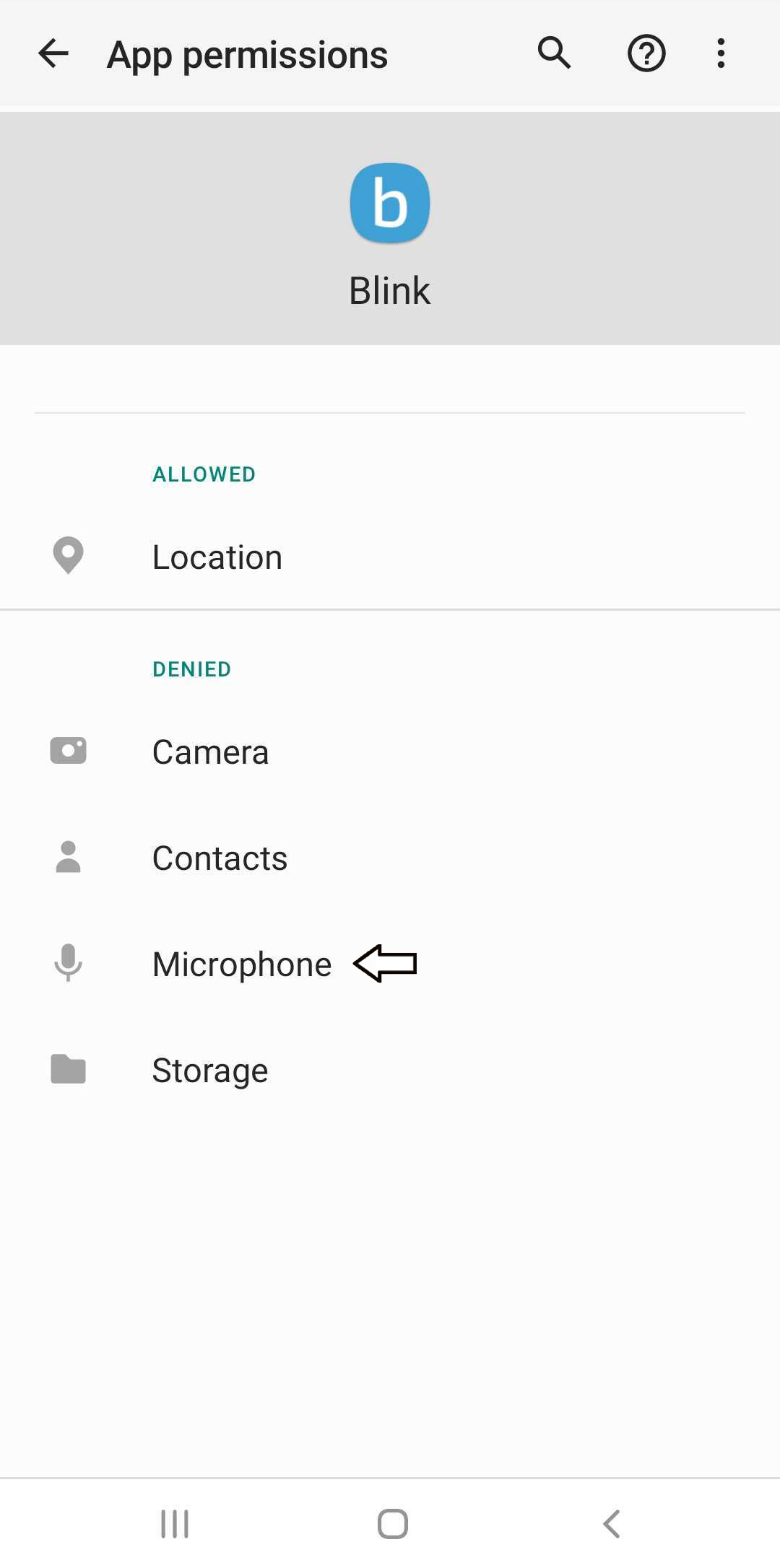 android mic settings