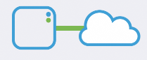 icône de nuage connecté