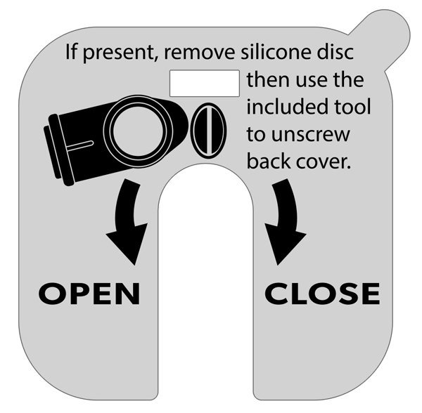 Blink cameras - How to remove the back cover to install batteries — Blink  Support