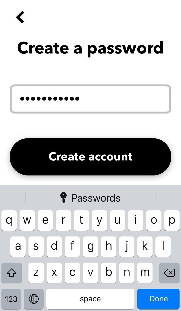 crea o accedi alla schermata del tuo account IFTTT