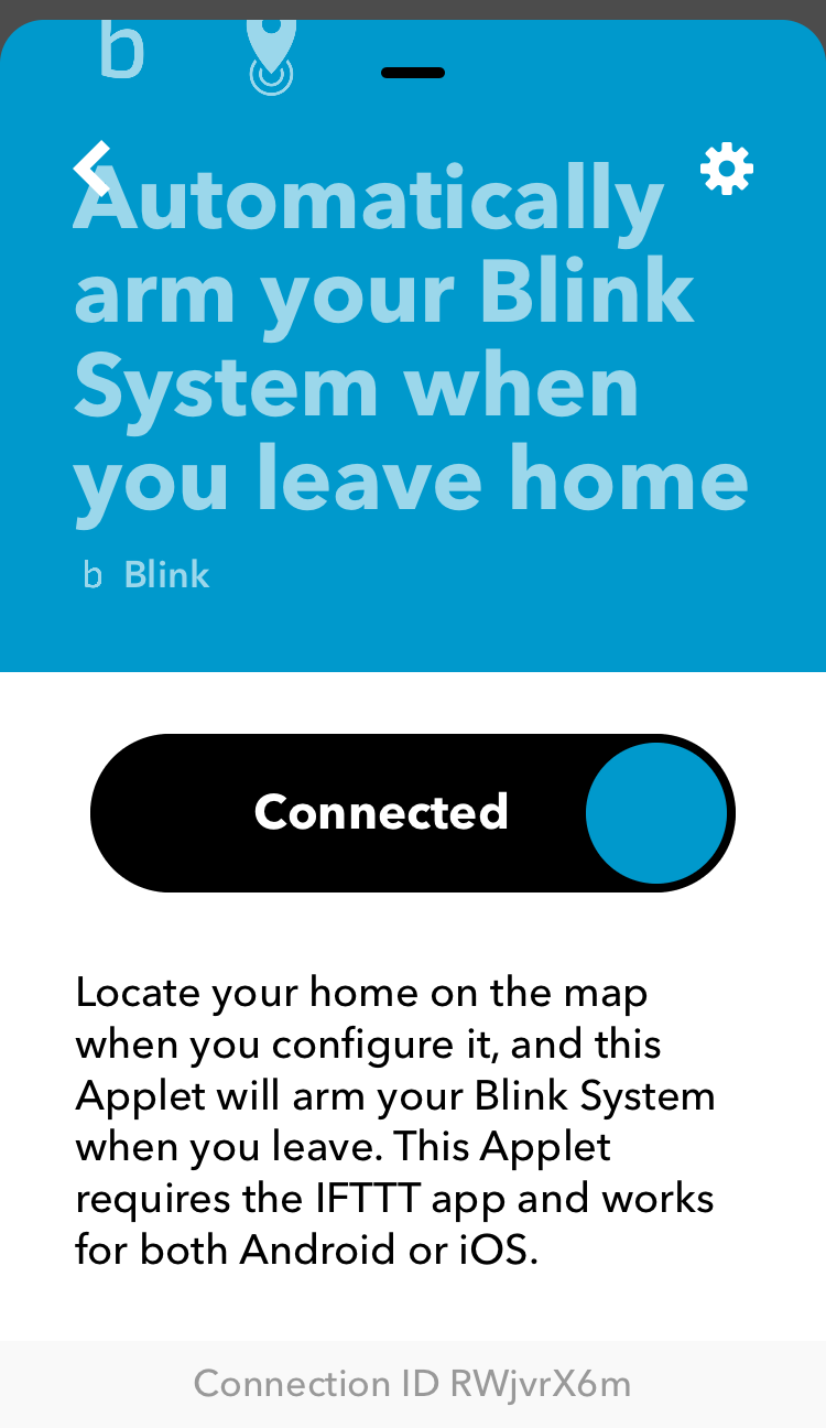 ifttt blink google home