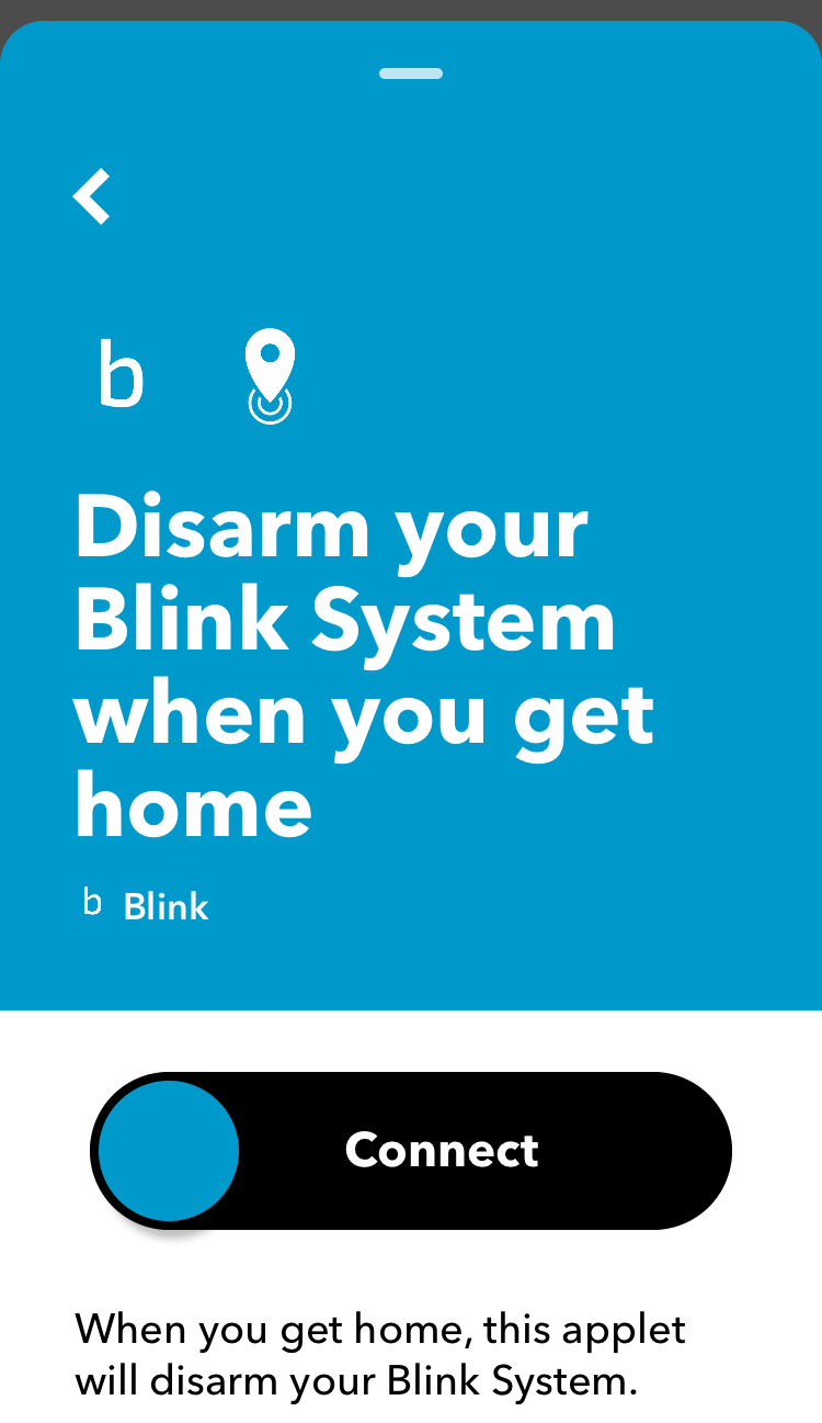 ifttt blink google home