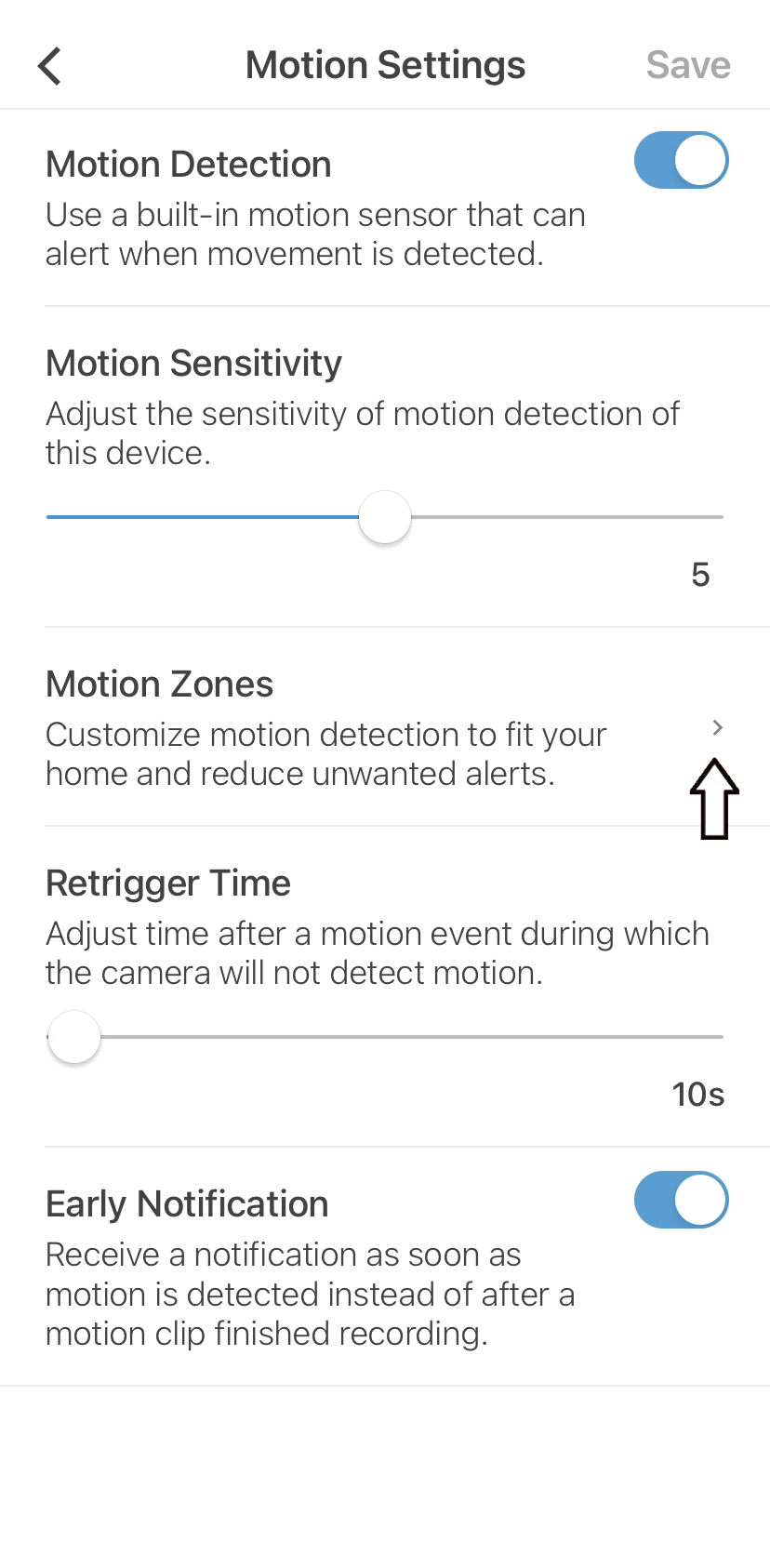 Activity Zones