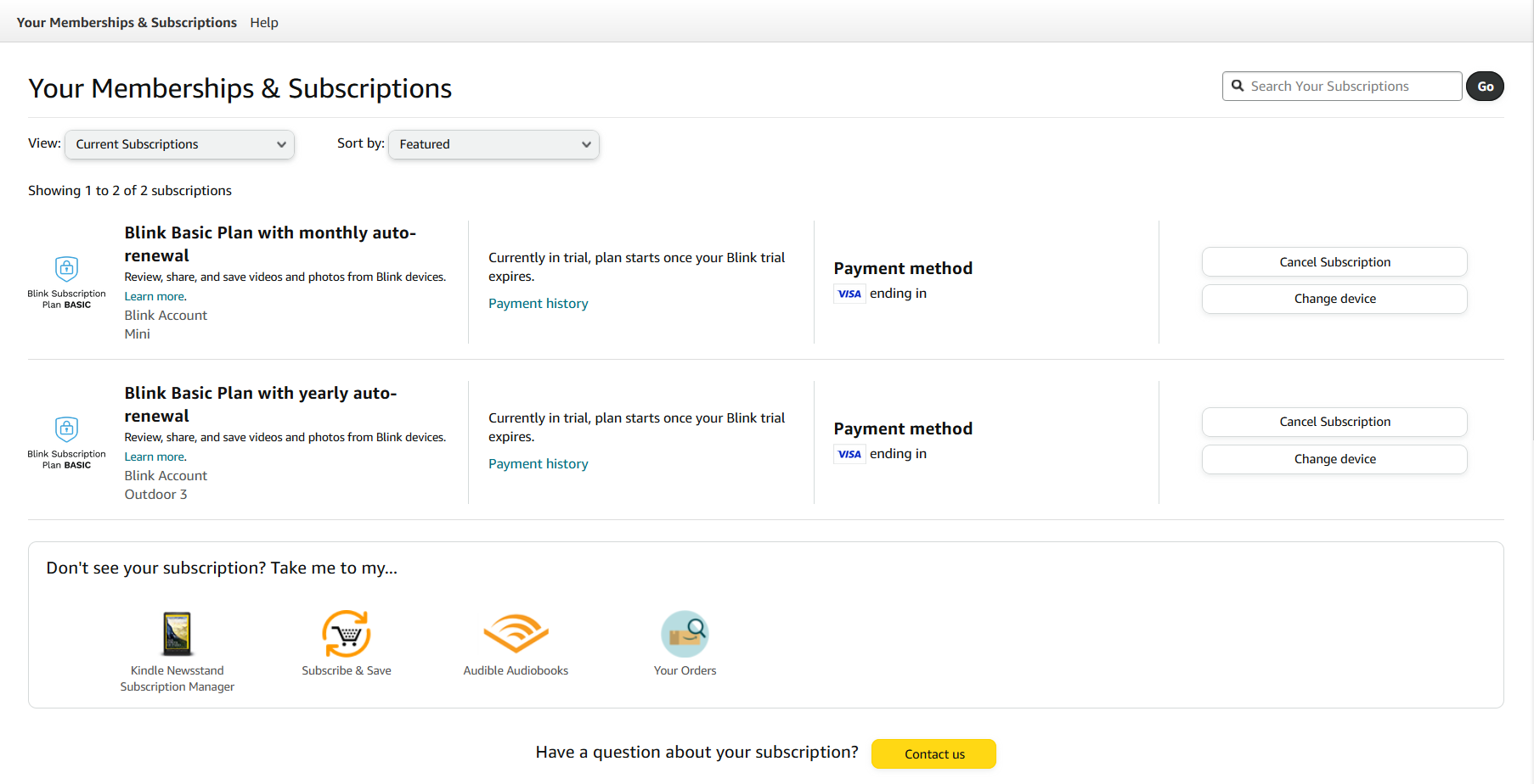 Linking Your Blink Account to Your Amazon Account Blink Support