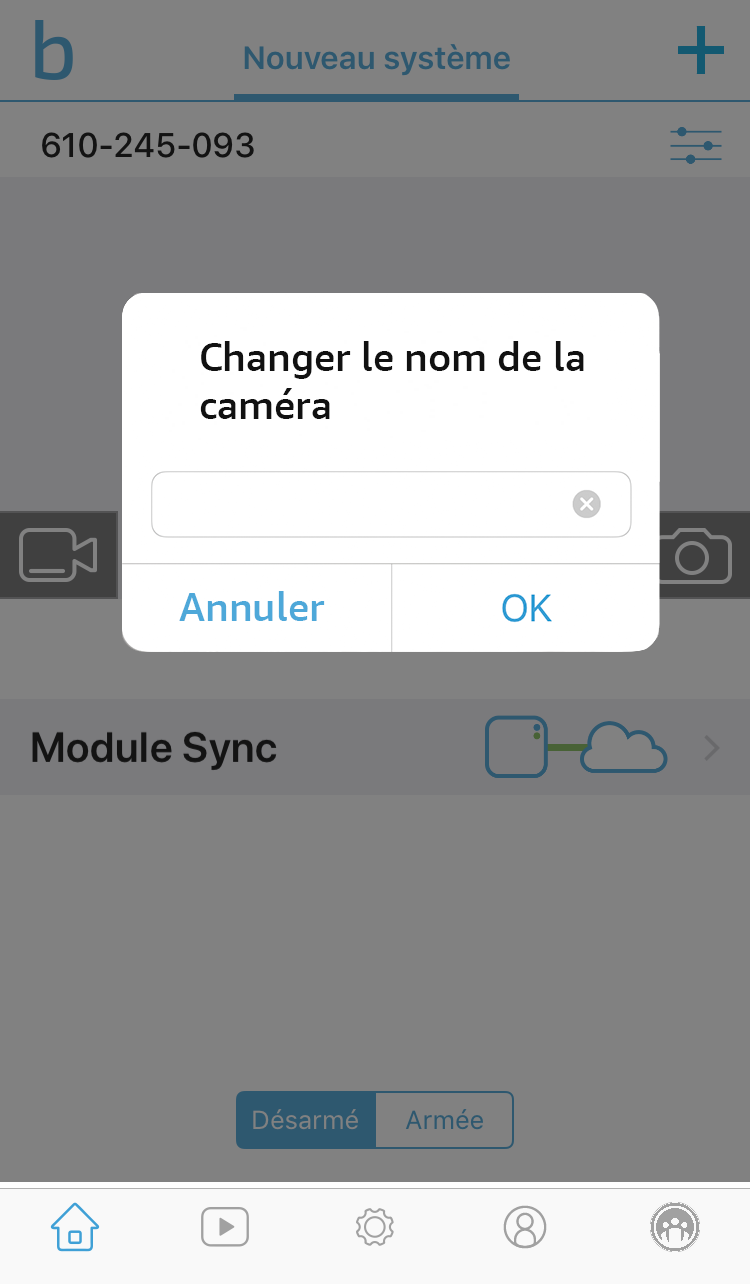 2/Ajouter/Réinitialiser une caméra Outdoor | Configurer/Réinitialiser une ampoule ou un interrupteur pour volet roulant avec Alexa Getstarted-app-rename