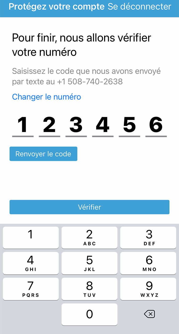 2/Ajouter/Réinitialiser une caméra Outdoor | Configurer/Réinitialiser une ampoule ou un interrupteur pour volet roulant avec Alexa Enterpin-verify-resend